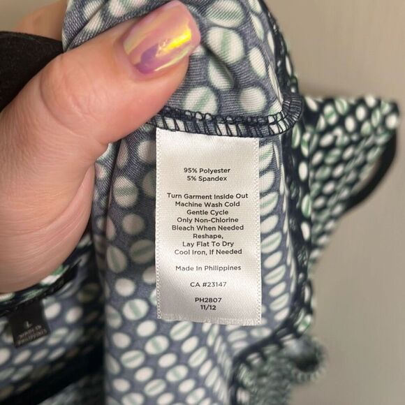 ✨Talbots Drape Neck A Line Luxe Stretch Jersey Midi Sz Large Dress✨ - Picture 6 of 7